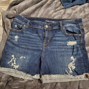 Maurices Sixe 14 Jean Shorts